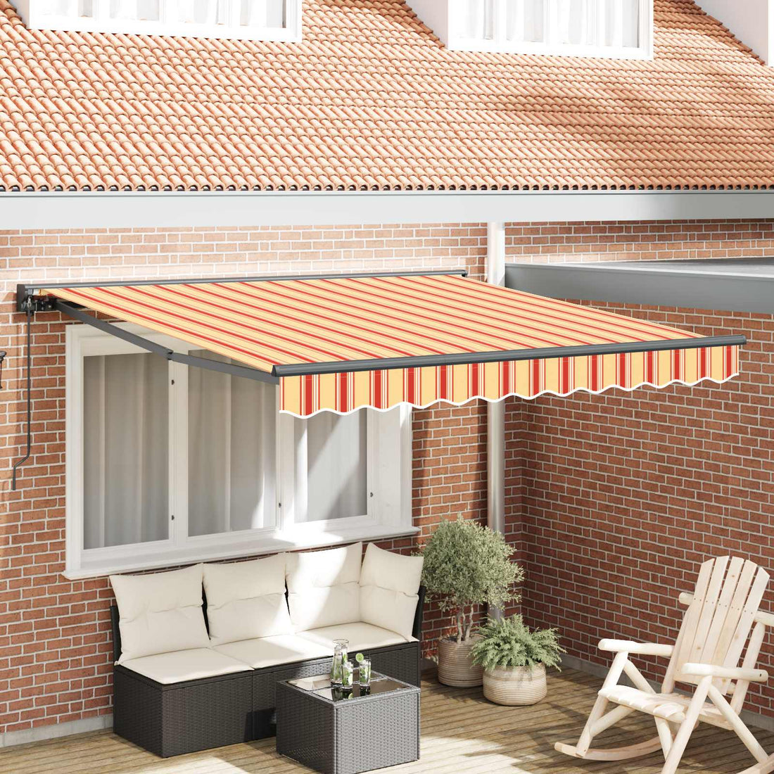 vidaXL Estructura del Toldo Multicolor 300 x 250 cm
