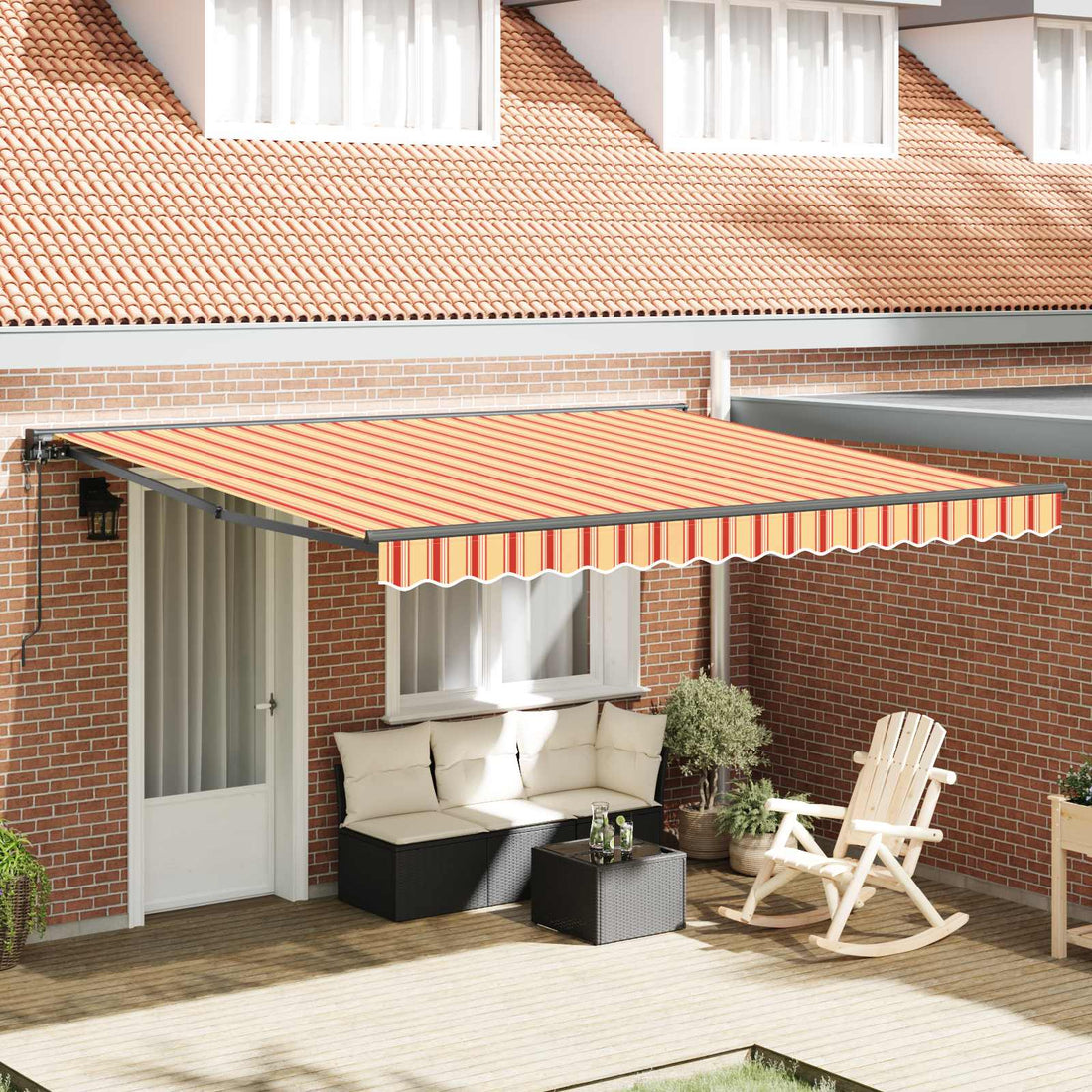 vidaXL Estructura del Toldo Multicolor 400 x 300 cm
