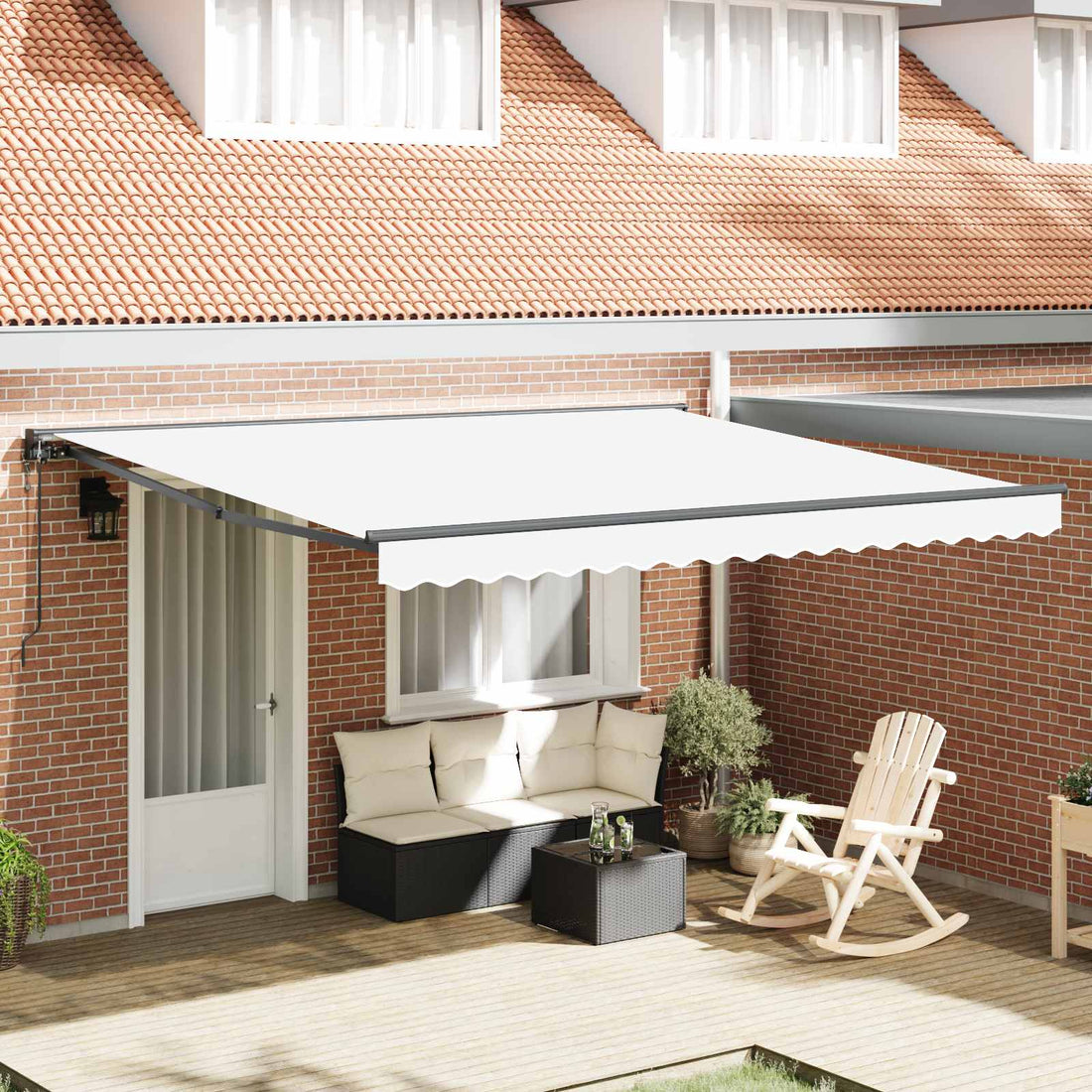 vidaXL Estructura del Toldo Blanco 400 x 300 cm