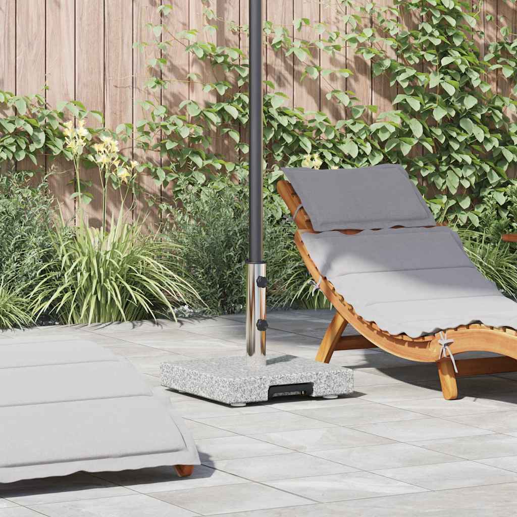 vidaXL Base para sombrilla Gris 41 x 41 x 37 cm granito
