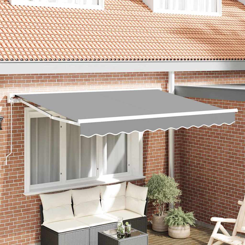 vidaXL Estructura del Toldo Manual Ajustable 2,5 x 2 m Acero
