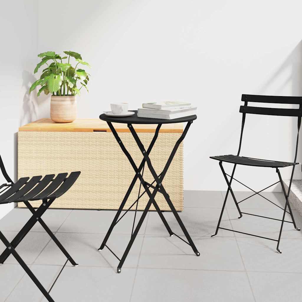 vidaXL Mesa de Bistró Antracita Ø 50 x 71 cm