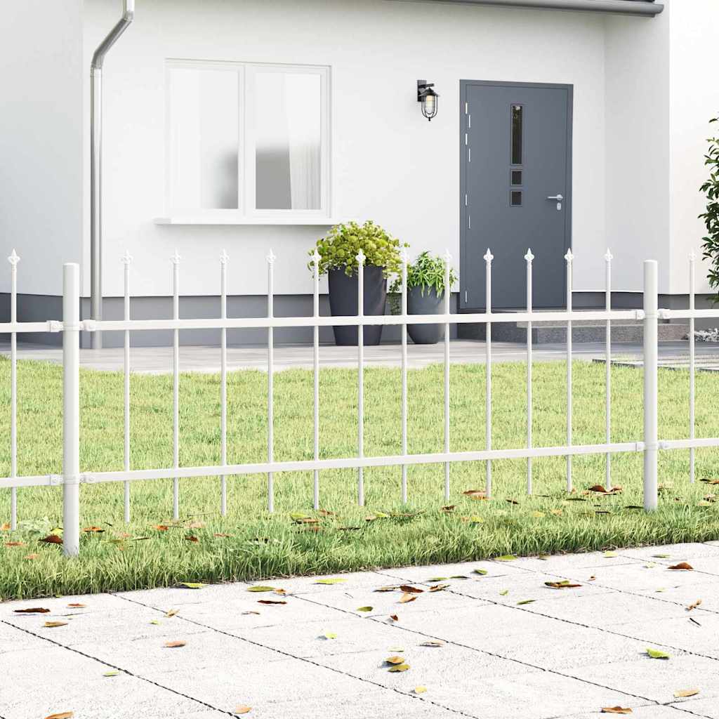vidaXL Valla de Jardín WOERDEN 6 uds. 10,2 x 0,6 m