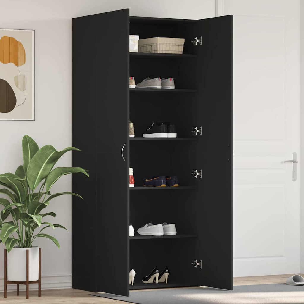 vidaXL Armario para Zapatos 80 x 35.5 x 180 cm Madera de ingeniería