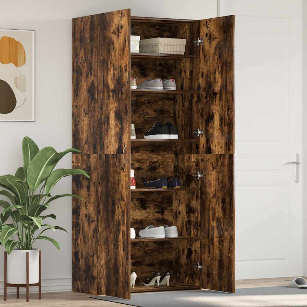 vidaXL Armario para Zapatos 80 x 35.5 x 180 cm Madera de ingeniería