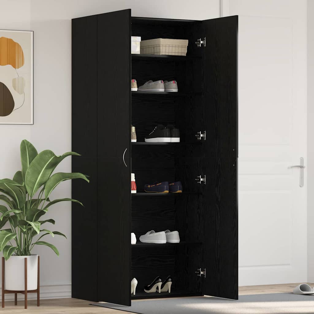 vidaXL Armario para Zapatos 80 x 35.5 x 180 cm Madera de ingeniería