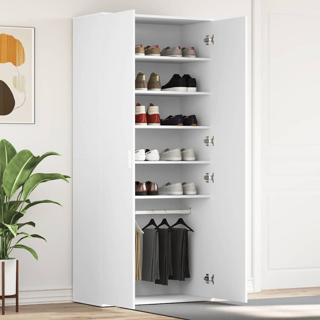 vidaXL Armario Zapatero 80 x 39 x 178 cm Madera de ingeniería