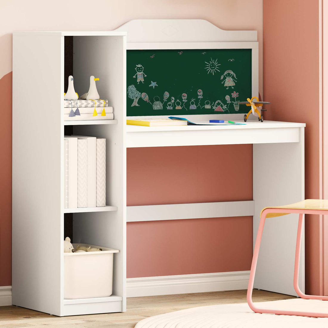 vidaXL Almacenamiento Creativo para Niños ROROS Madera de ingeniería