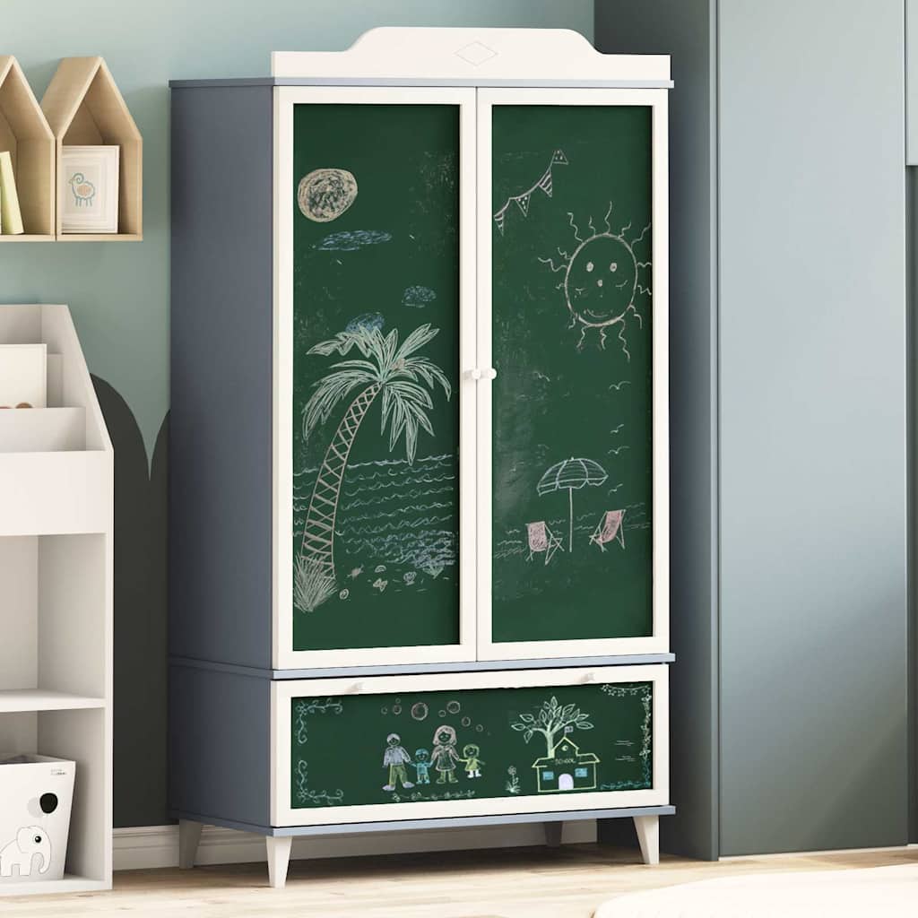 vidaXL Almacenamiento Creativo para Niños ROROS Gris y