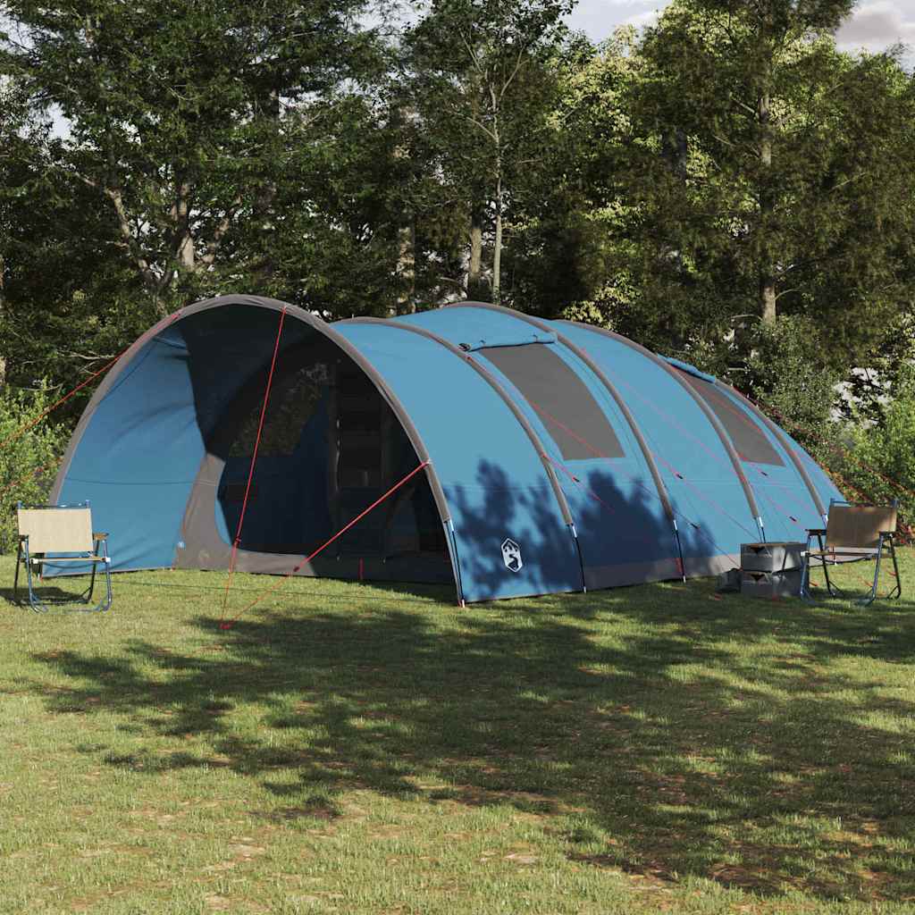 vidaXL Tienda túnel para 8 personas 8 persona Azul
