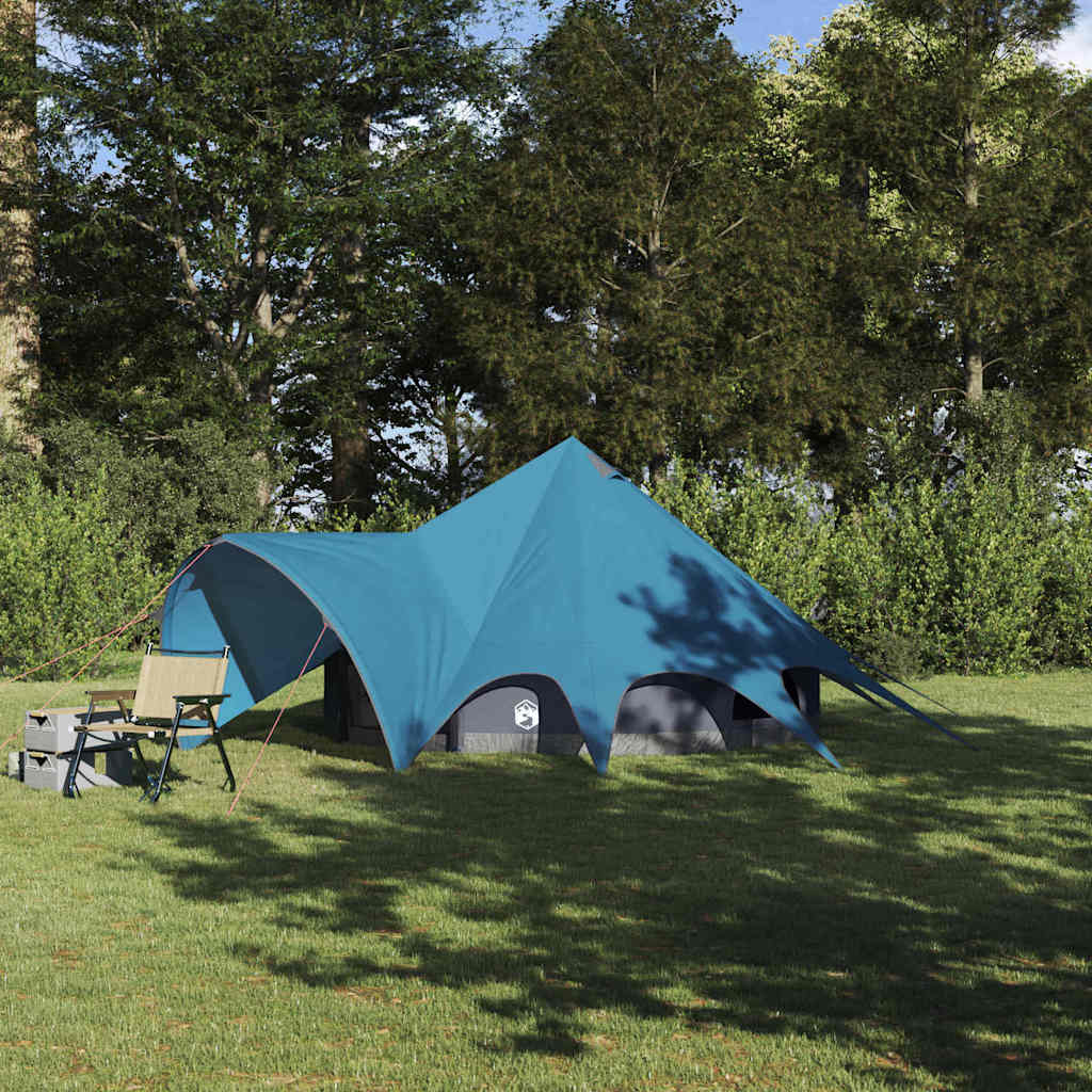 vidaXL Tienda de campaña tipo teepee para 3 personas 3 persona