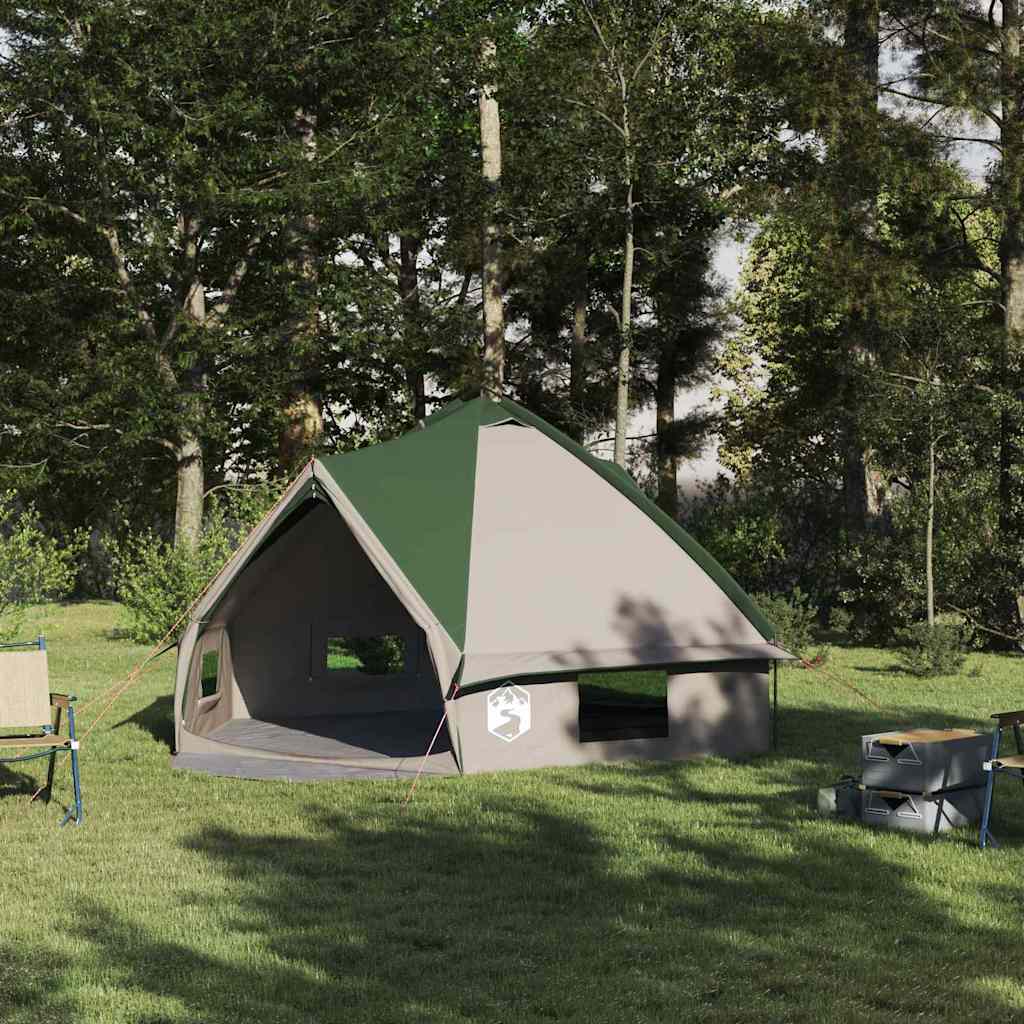 vidaXL Tienda de campaña tipo teepee para 6 personas 6 personas