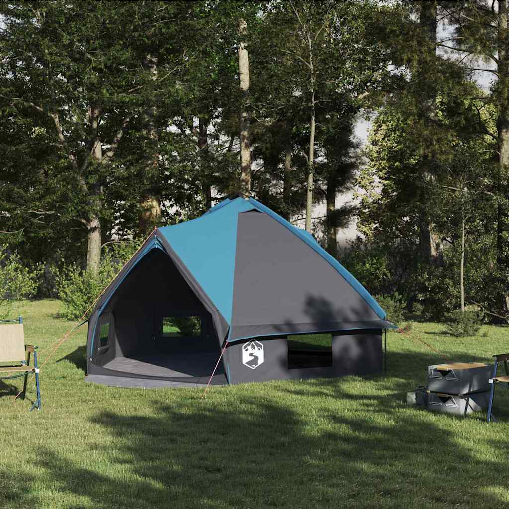 vidaXL Tienda de campaña tipo teepee para 6 personas 6 personas