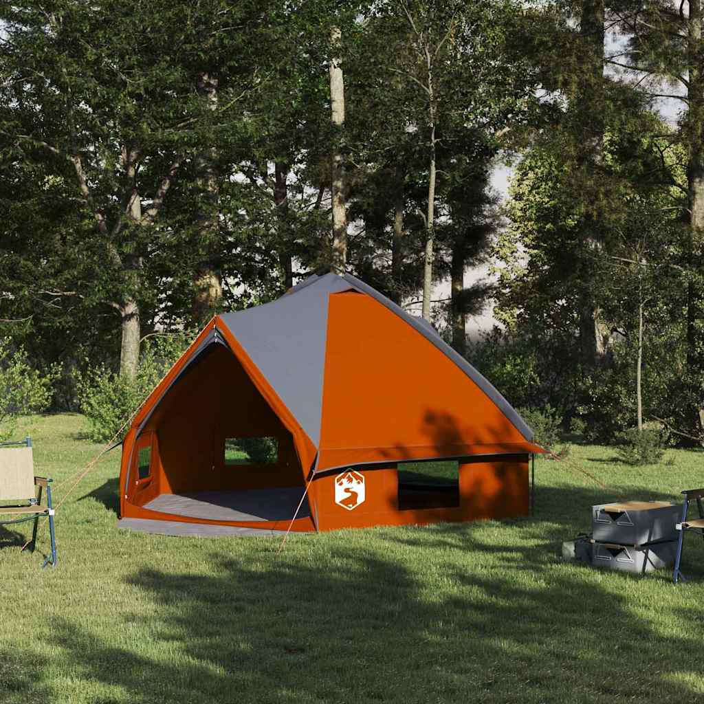 vidaXL Tienda de campaña tipo teepee para 6 personas 6 personas