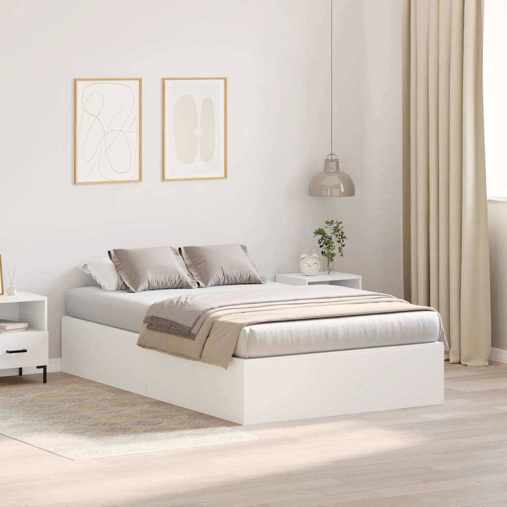 vidaXL Cama con almacenamiento 120 x 200 cm Madera de ingeniería