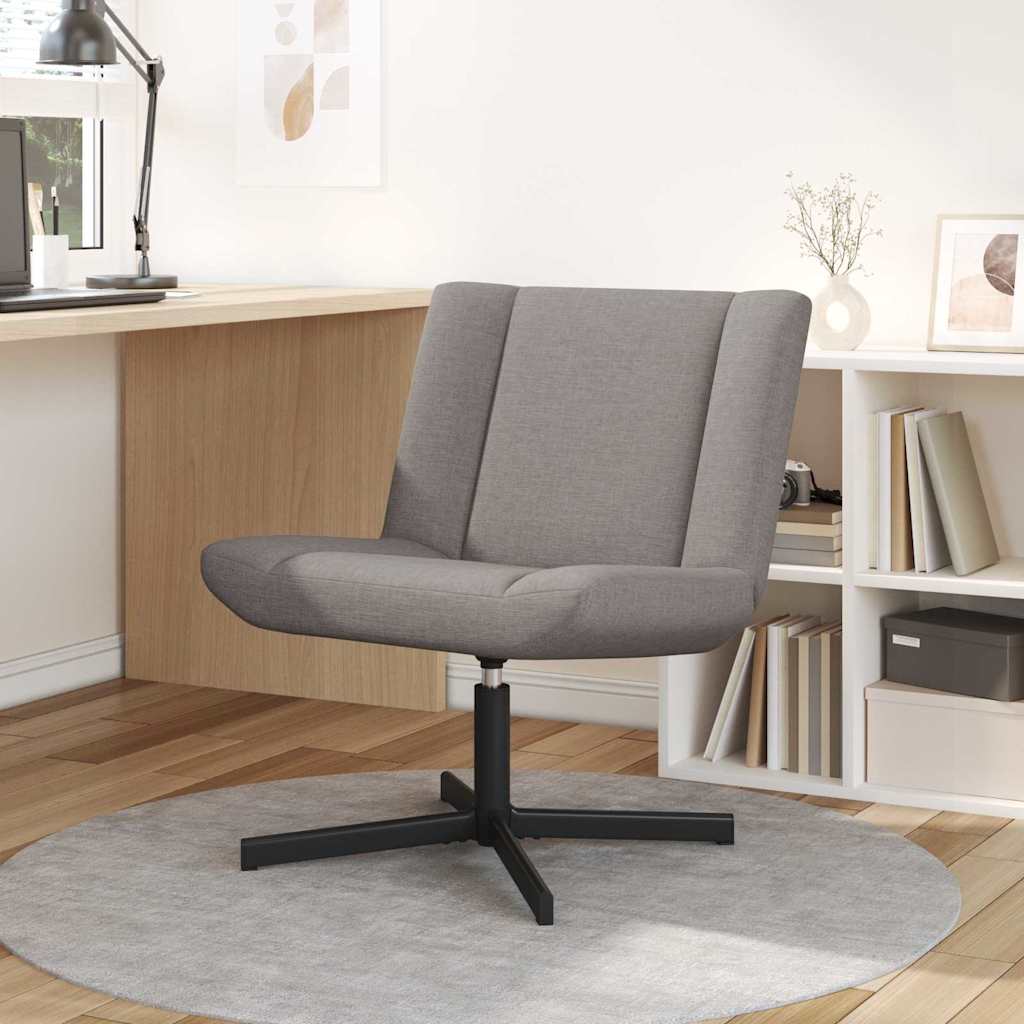 vidaXL Silla giratoria Topo 63 x 75 x 76 cm tela