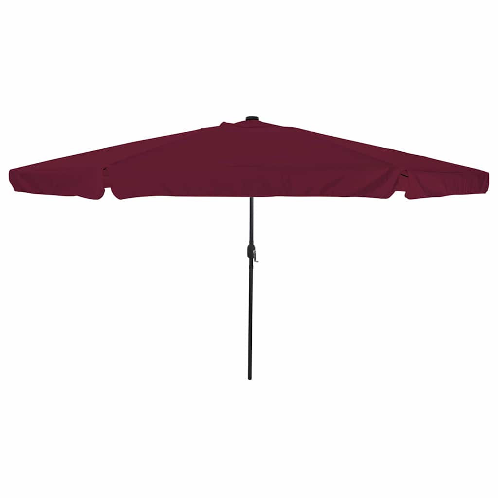 vidaXL Sombrilla de jardín 395 x 395 x 245 cm Poliéster Redondo