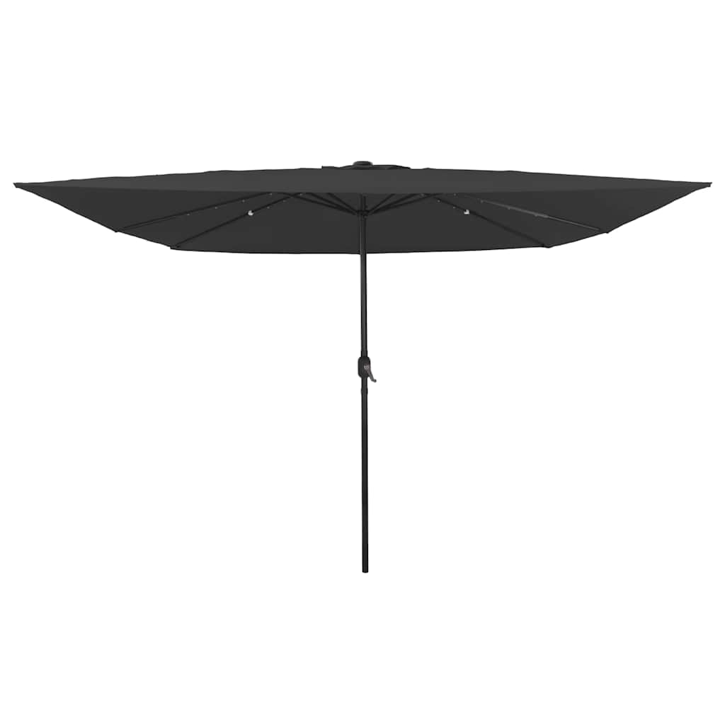 vidaXL Sombrilla de jardín 295 x 295 x 245 cm Poliéster y Acero