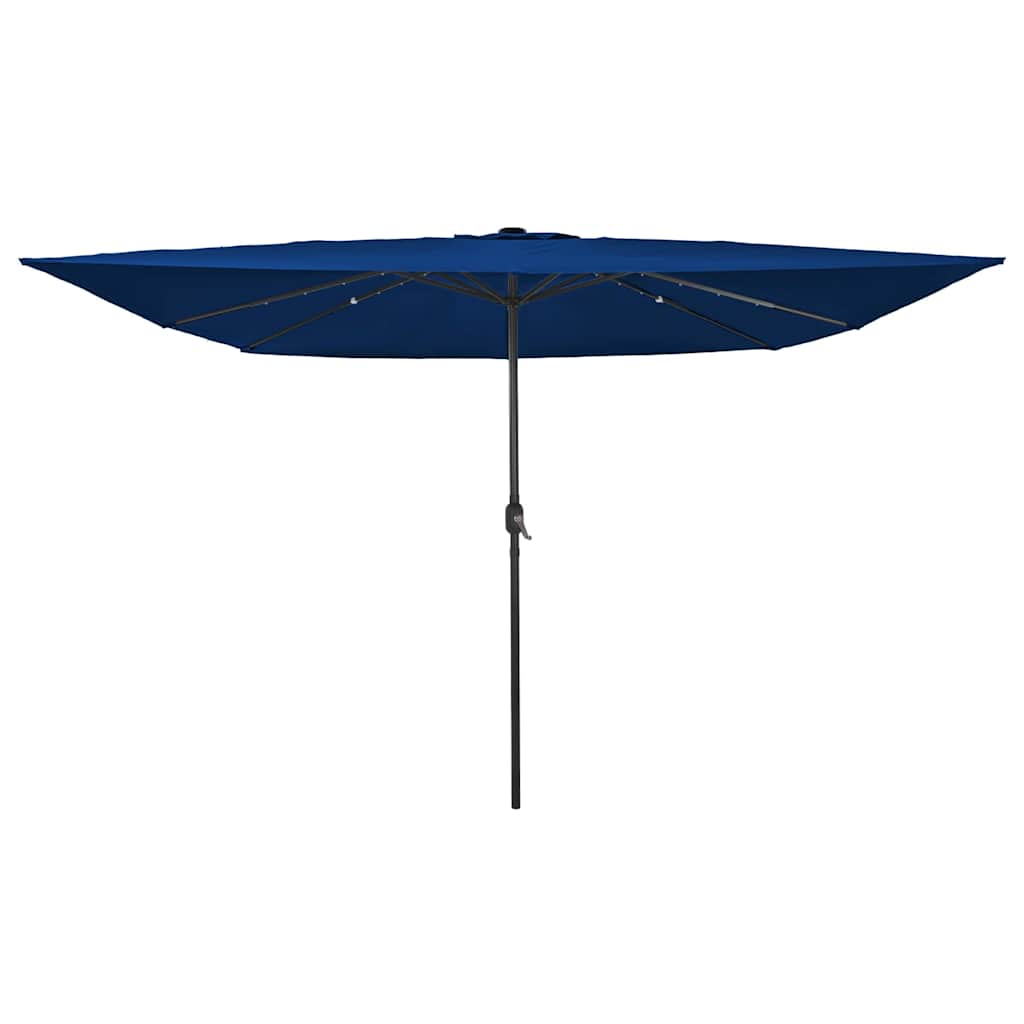 vidaXL Sombrilla de jardín 295 x 295 x 245 cm Poliéster y Acero