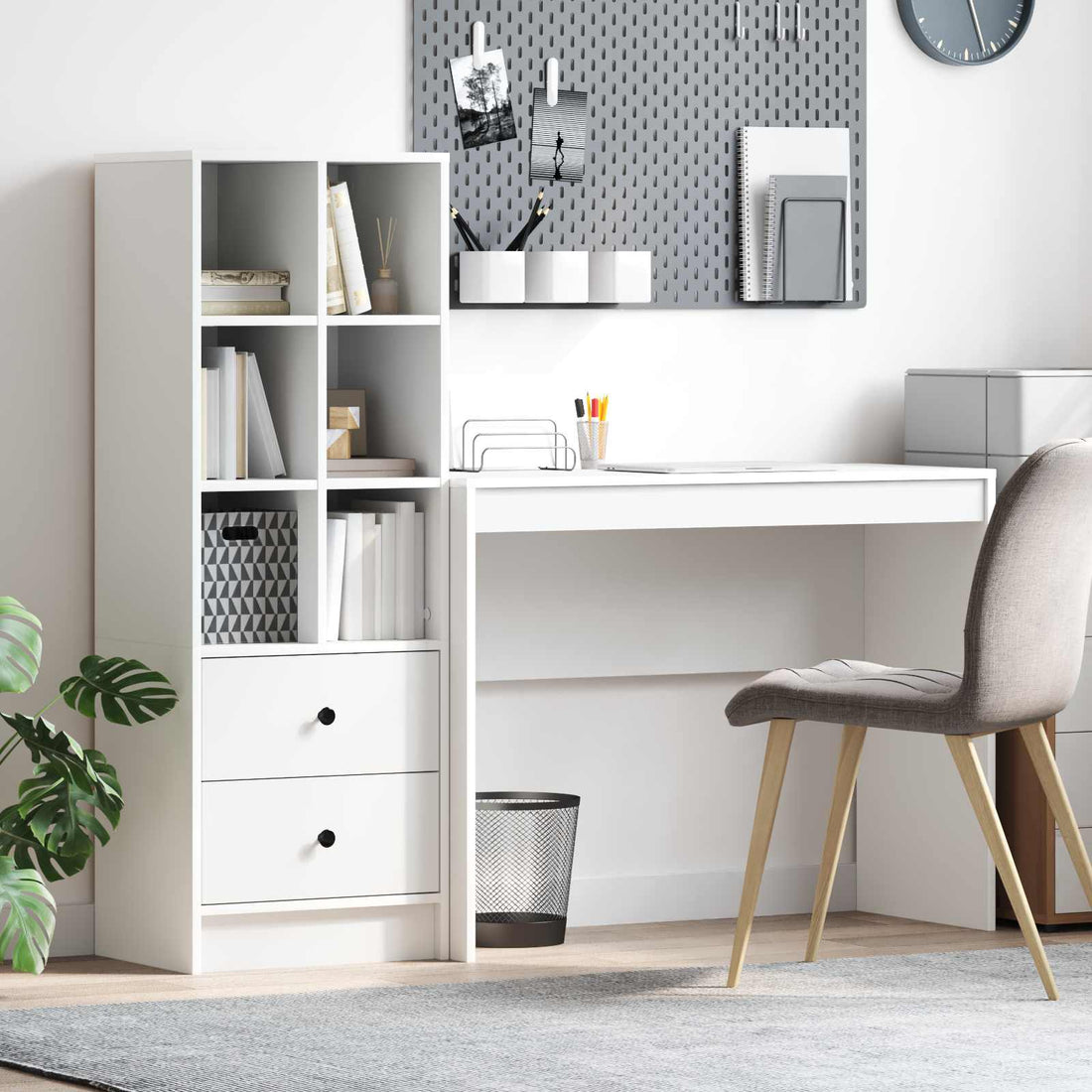 vidaXL Escritorio 145,5 x 40 x 127 cm 2 uds.