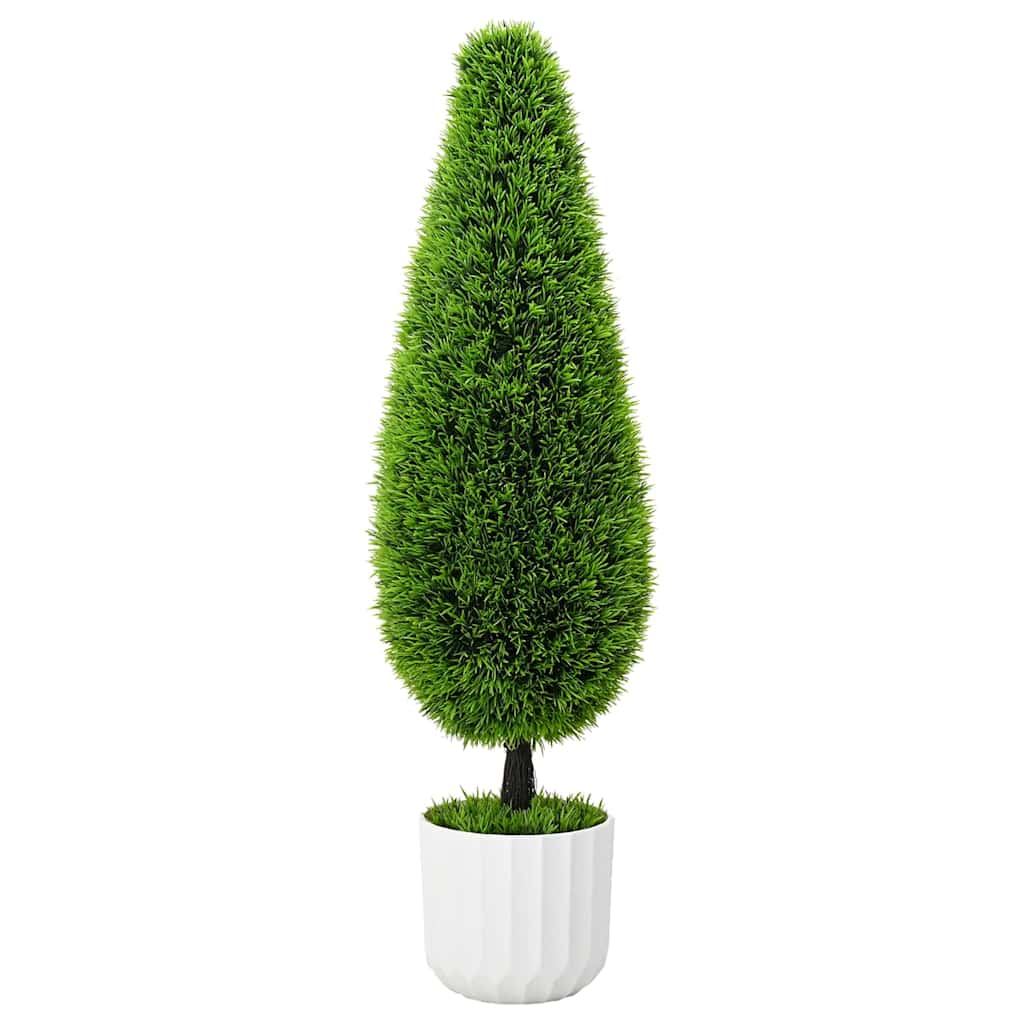 vidaXL Pino Artificial Verde 24 x 24 x 90 cm Plástico