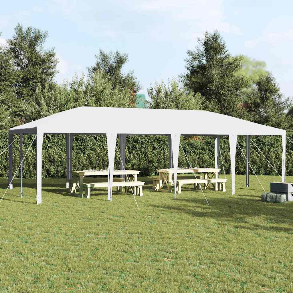 vidaXL Carpa de Fiesta 800 x 400 x 266 cm Polietileno y Acero