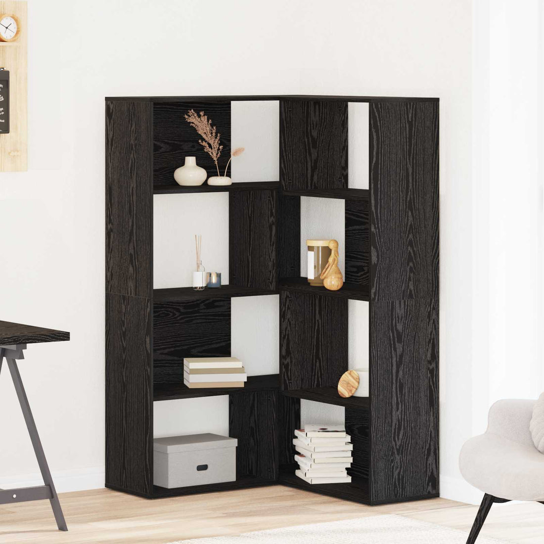 vidaXL Armario 6 niveles 85 x 85 x 140 cm Madera de ingeniería