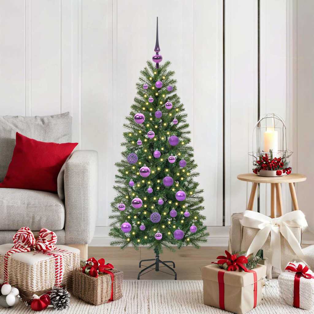 vidaXL Árbol de Navidad artificial Verde 120 cm PE y PVC