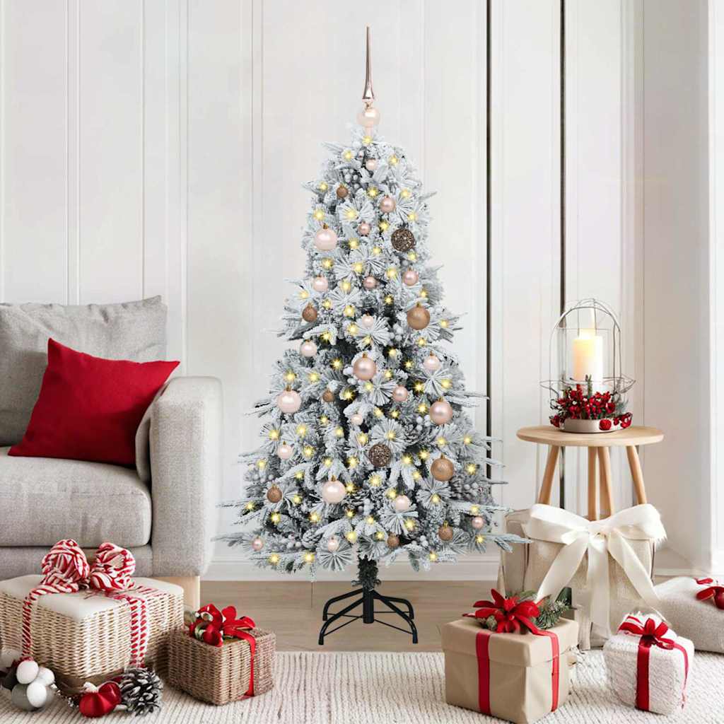 vidaXL Árbol de Navidad artificial con ramas articuladas 150 cm