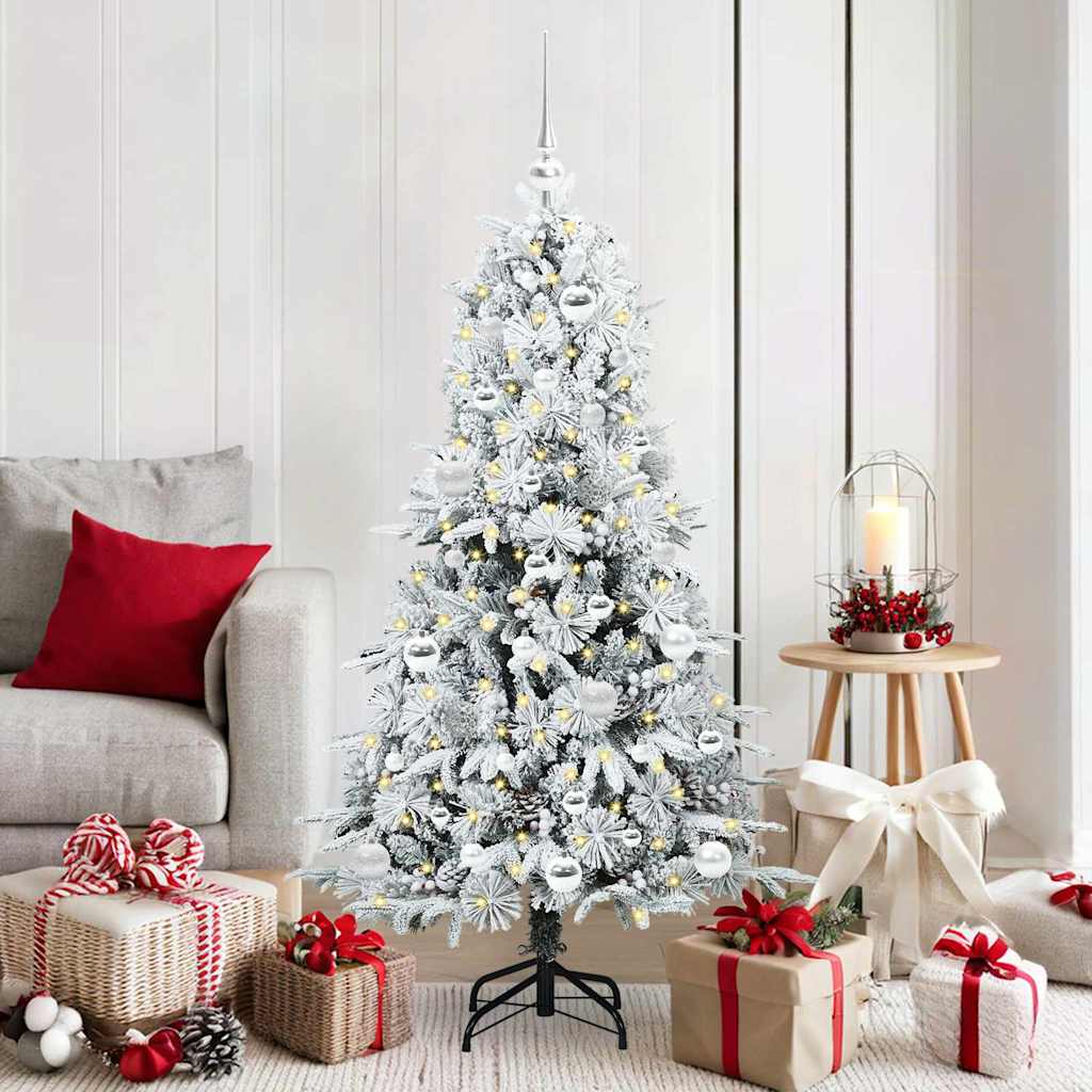 vidaXL Árbol de Navidad artificial con ramas articuladas 150 cm