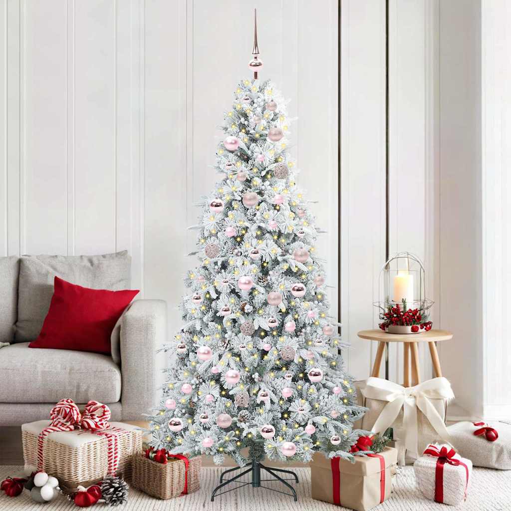vidaXL Árbol de Navidad artificial con ramas articuladas 180 cm