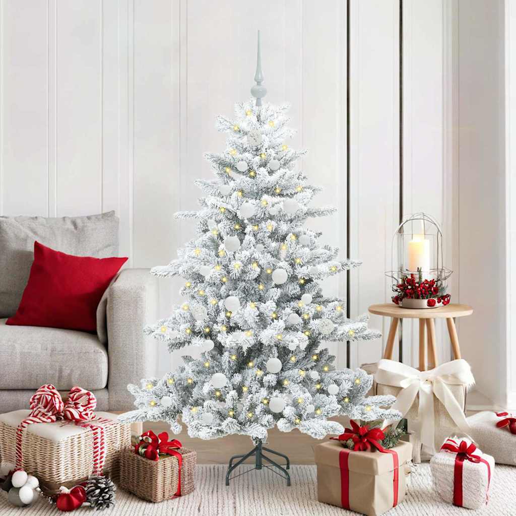 vidaXL Árbol de Navidad artificial con ramas articuladas 150 cm