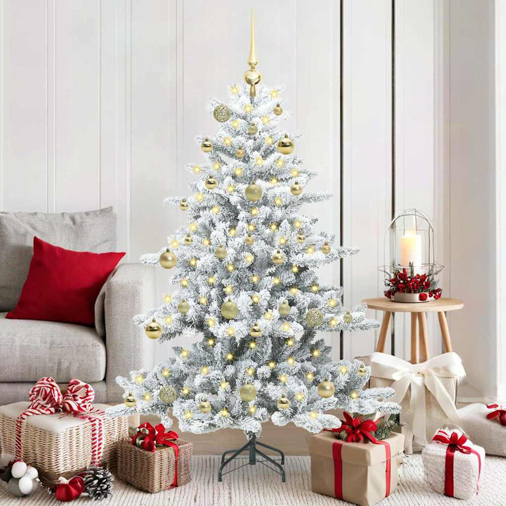 vidaXL Árbol de Navidad artificial con ramas articuladas 150 cm