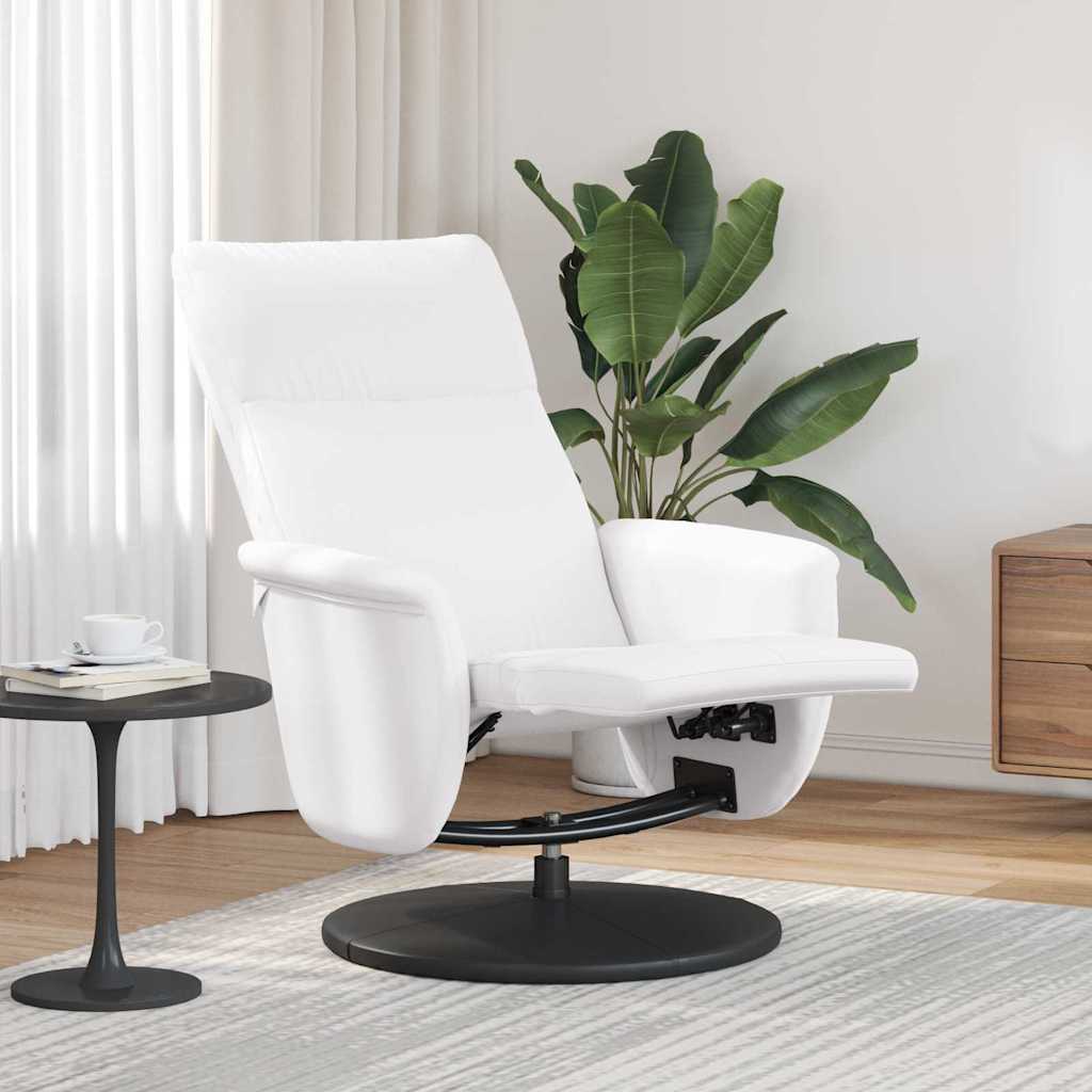 vidaXL Silla de masajes reclinable Cuero sintético