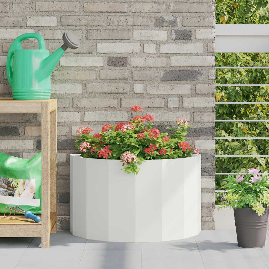 vidaXL Jardinera 60 x 30 x 35 cm Acero
