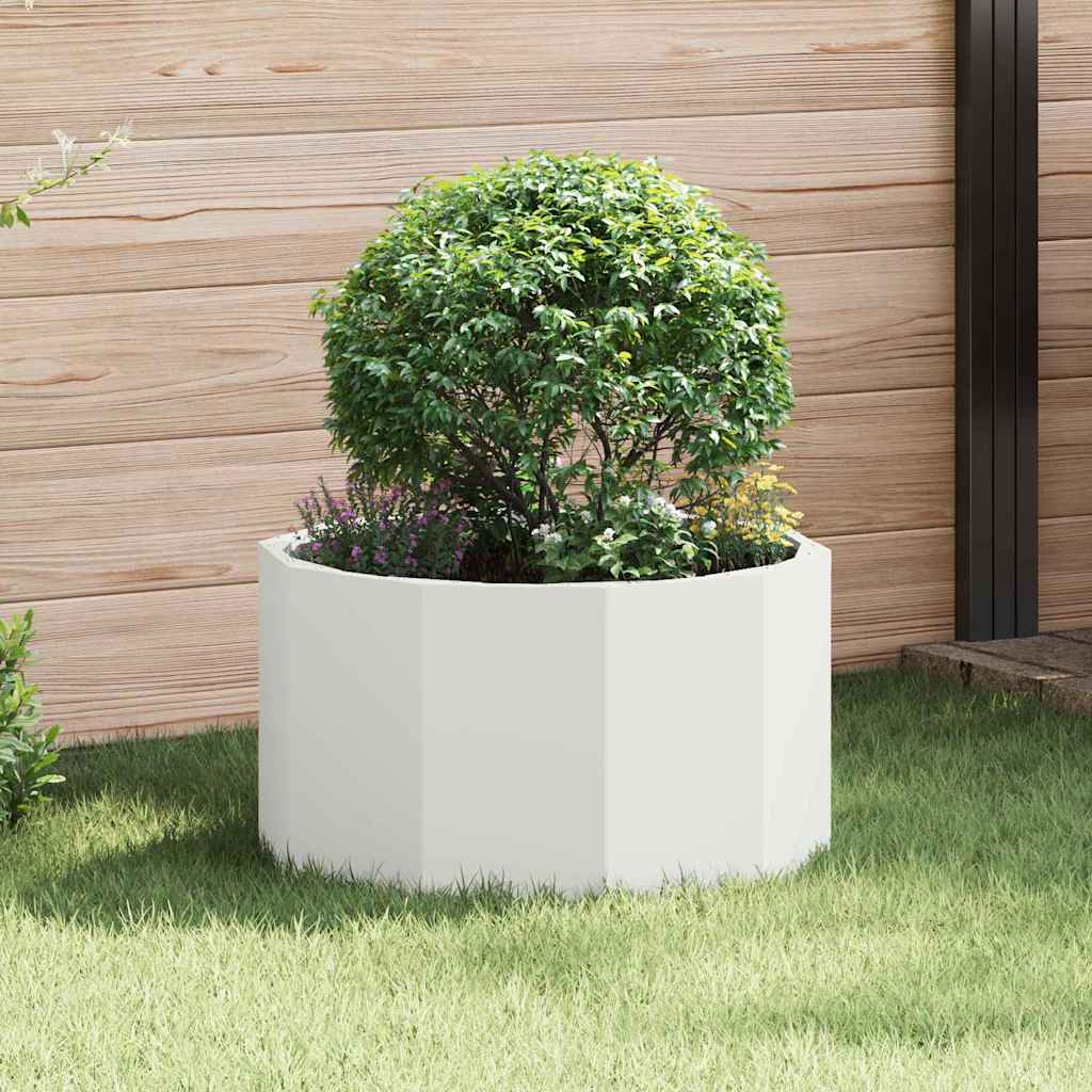 vidaXL Jardinera 60 x 60 x 35 cm Acero