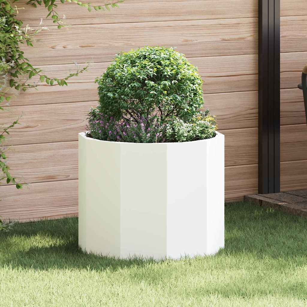vidaXL Jardinera 60 x 60 x 50 cm Acero
