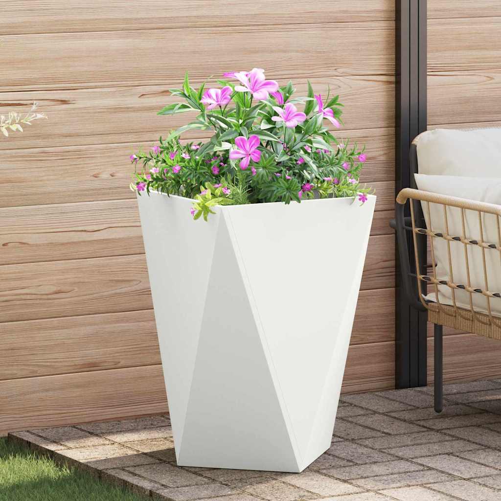 vidaXL Jardinera 50 x 50 x 75 cm Acero