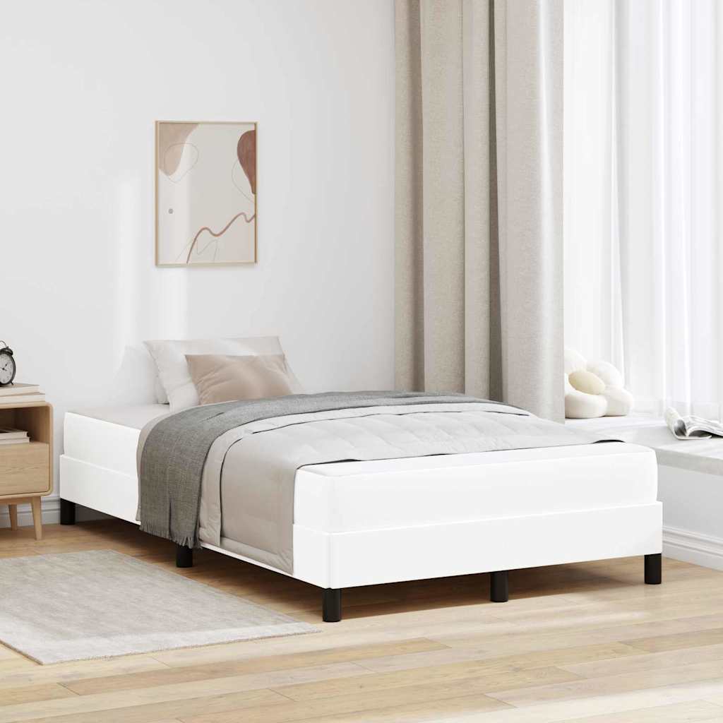 vidaXL Estructura de cama con colchón Puro 120 x 190 cm tela