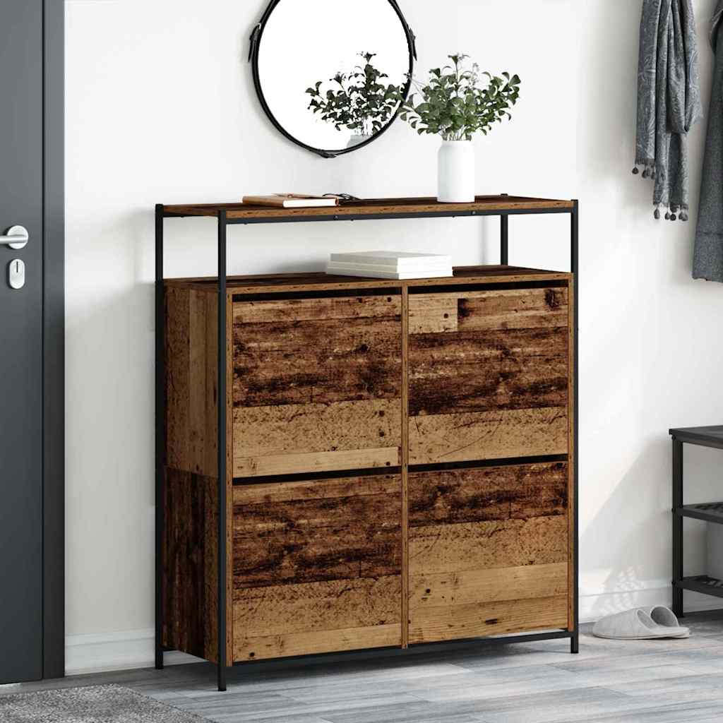 vidaXL Armario Zapatero 100 x 34 x 112 cm Madera de ingeniería