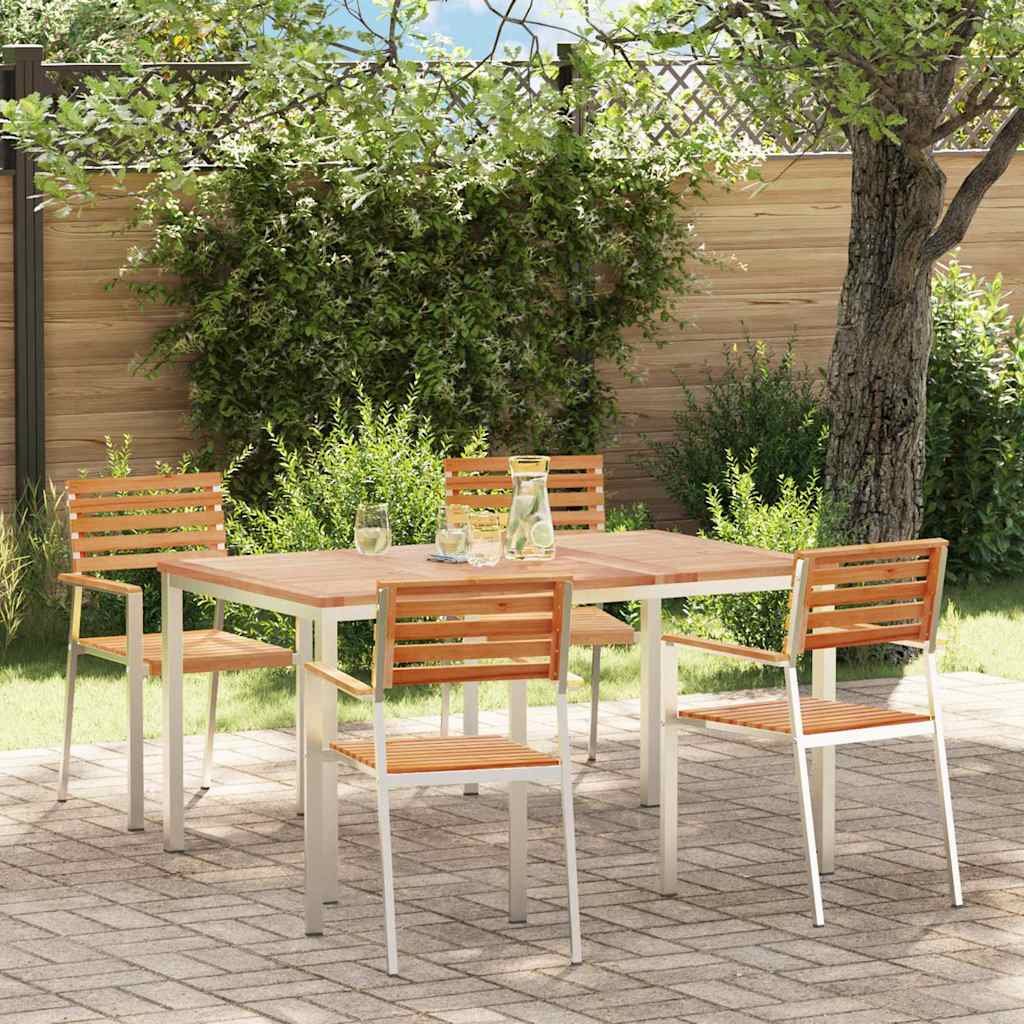 vidaXL Conjunto de Comedor de Jardín 5 uds.