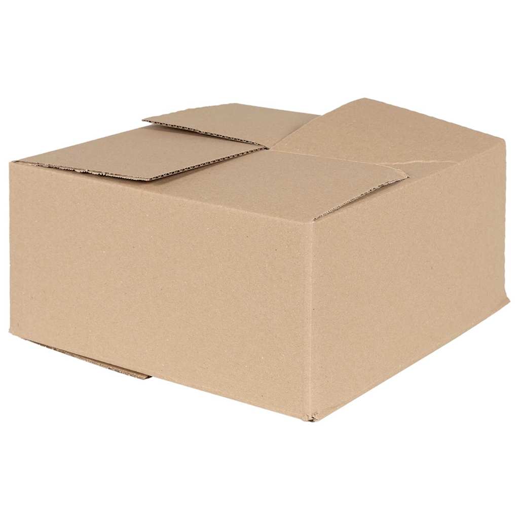 vidaXL Caja Plegable 50 uds. Natural 30 x 30 x 15 cm Cartón