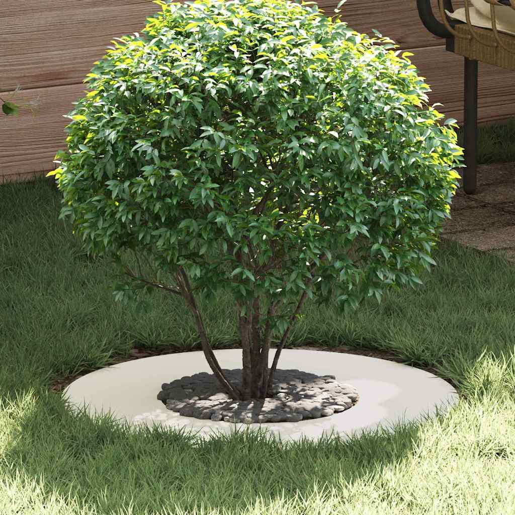 vidaXL adecuado para Anillo de Árbol Plano Ø30/60 cm Acero