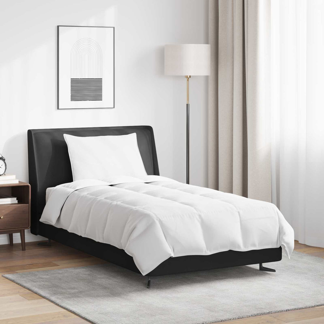 vidaXL Edredón de Verano con almohada 2 uds. Pluma de pato