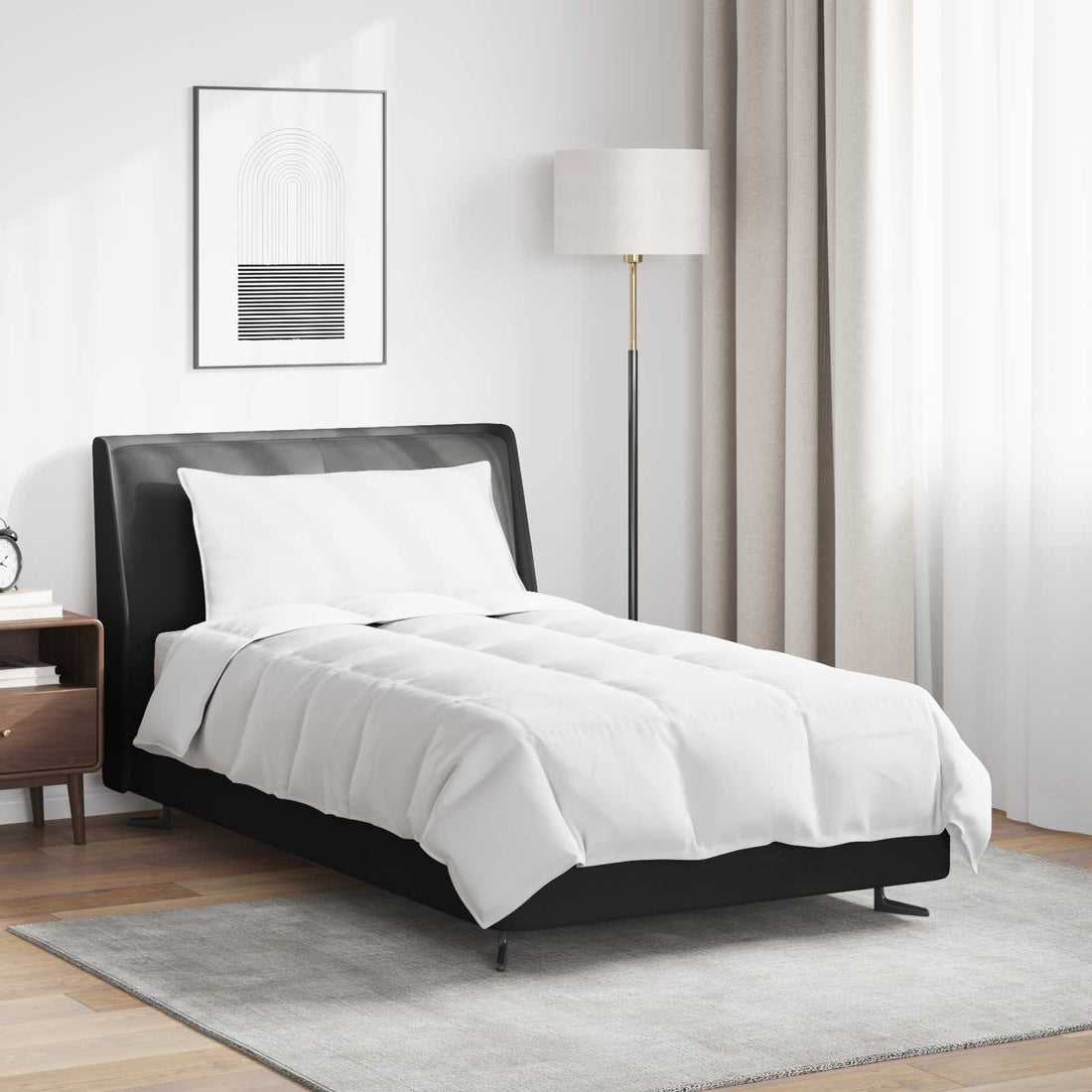 vidaXL Edredón de Verano con almohada 2 uds. Pluma de pato