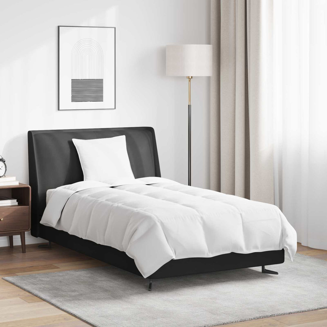 vidaXL Edredón de Verano con almohada 2 uds. Pluma de pato