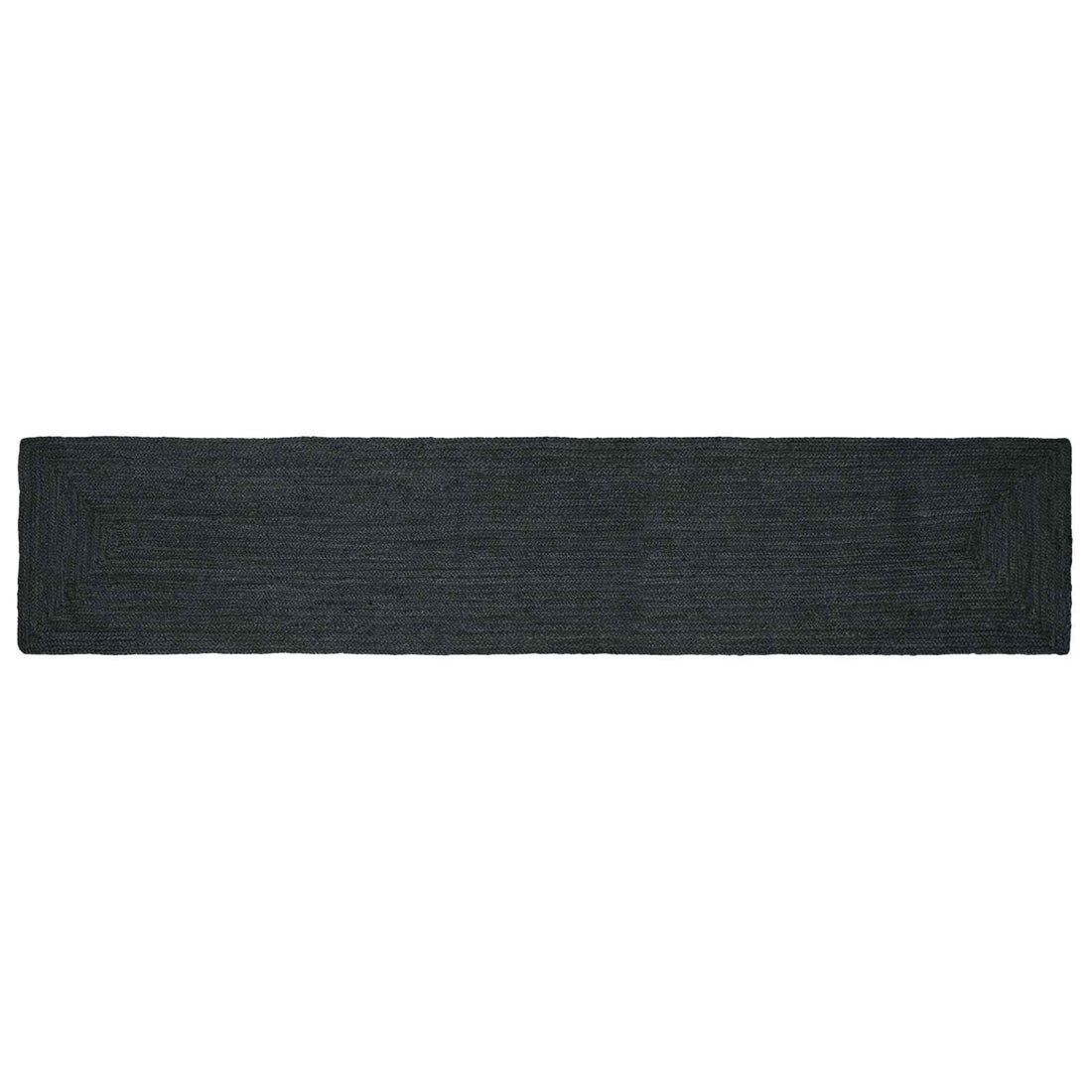 vidaXL Alfombra de área Gris oscuro 60 x 400 cm yute
