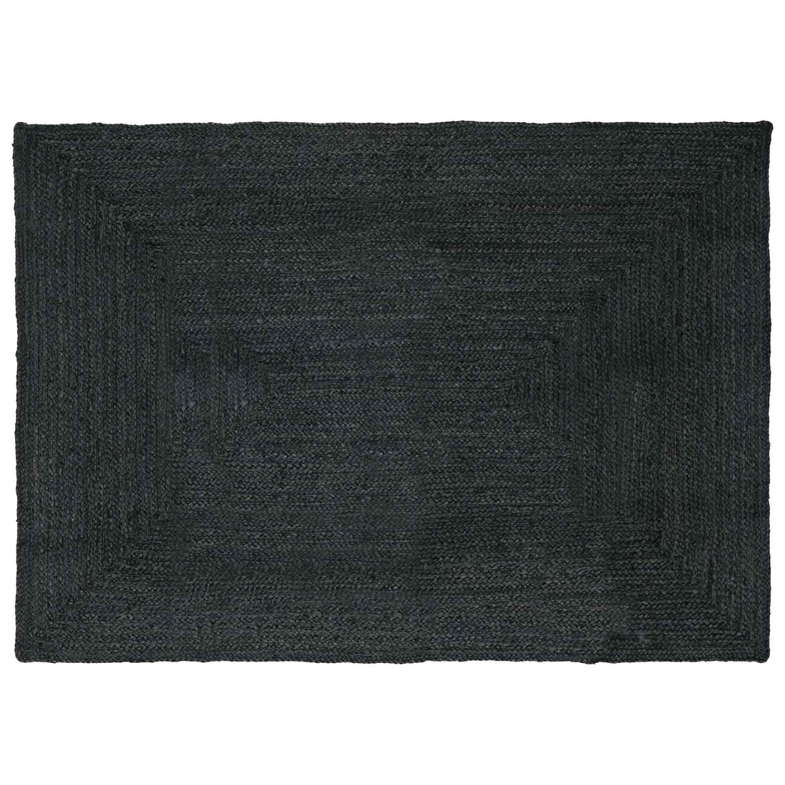 vidaXL Alfombra de área Gris oscuro 240 x 340 cm yute