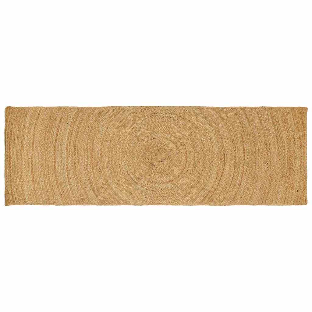 vidaXL Alfombras de área Natural 80 x 200 cm yute