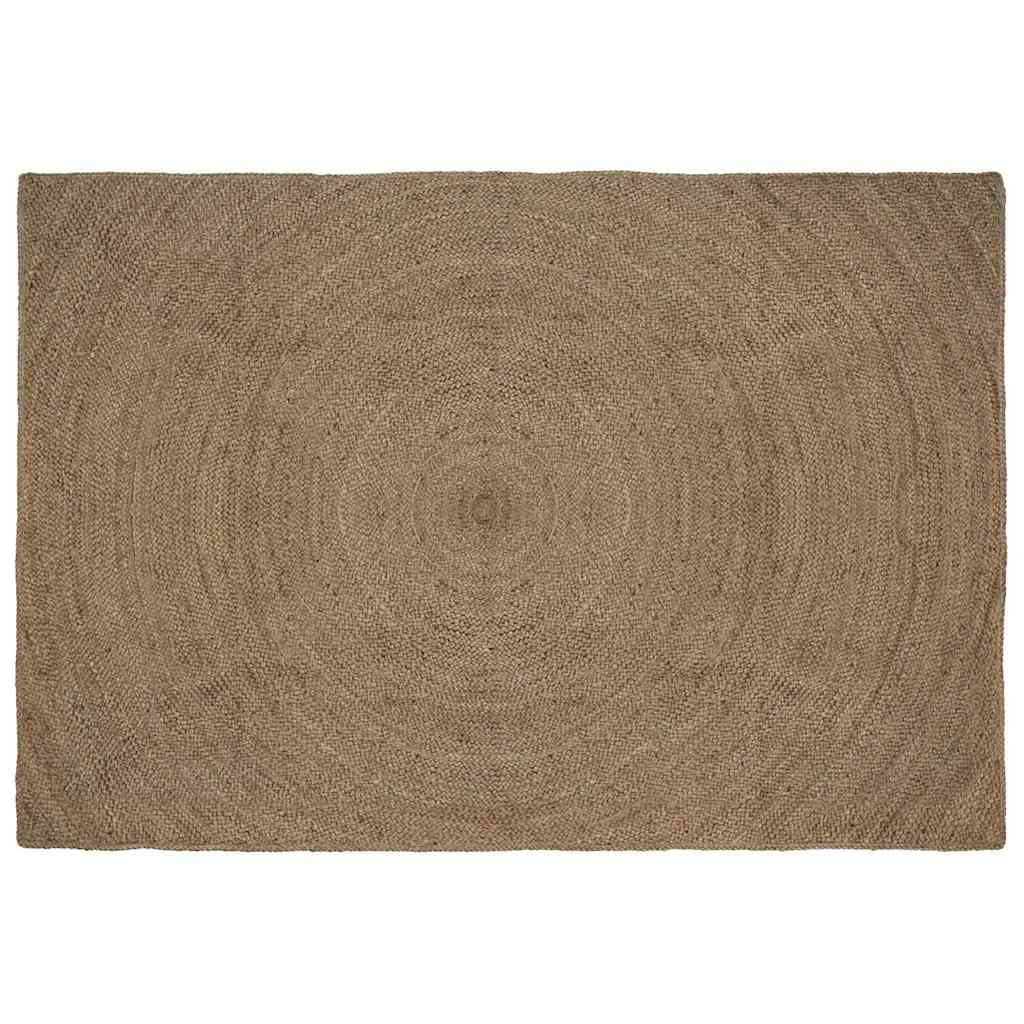 vidaXL Alfombras de área Gris 200 x 290 cm yute